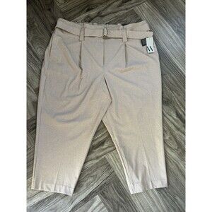 Worthington Women’s Ultra Stretch Ponte Pant Heather Caramel - Size 3X